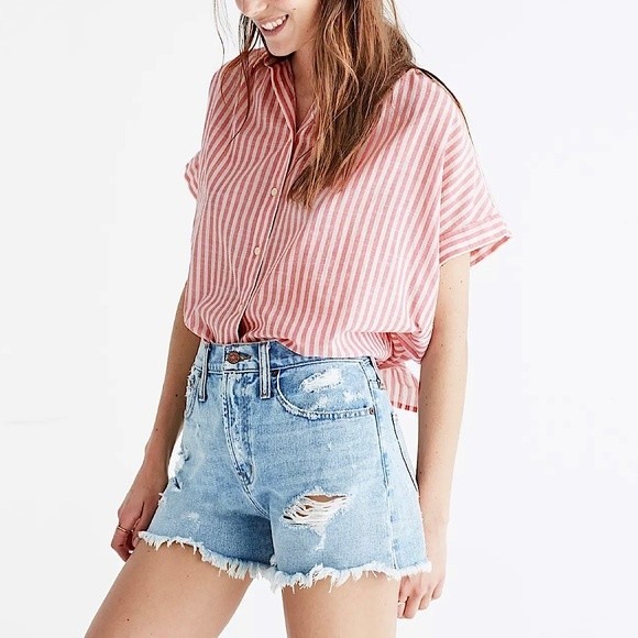 Madewell Tops - Madewell striped shirt.